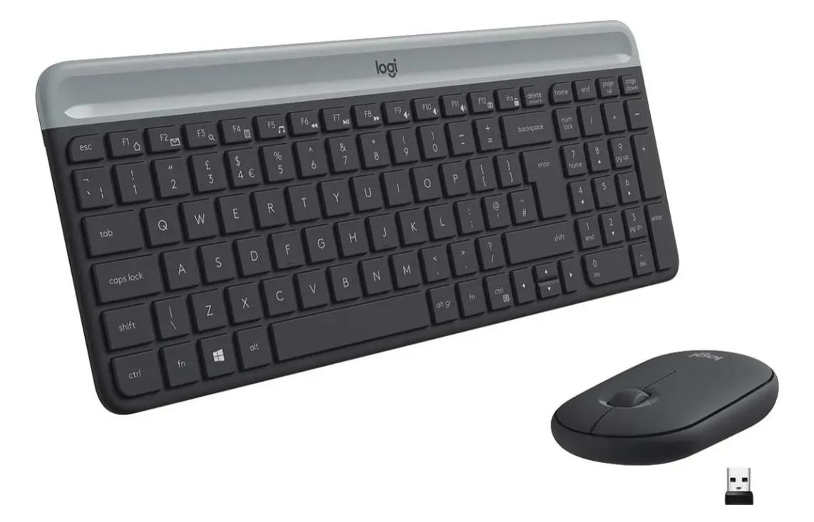 COMBO TECLADO Y MOUSE LOGITECH MK470 WIRELESS