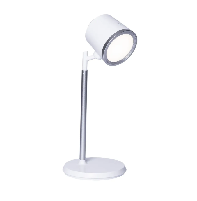 LAMPARA LED RECARABLE PPARA ESCRITORIO BLANCA
