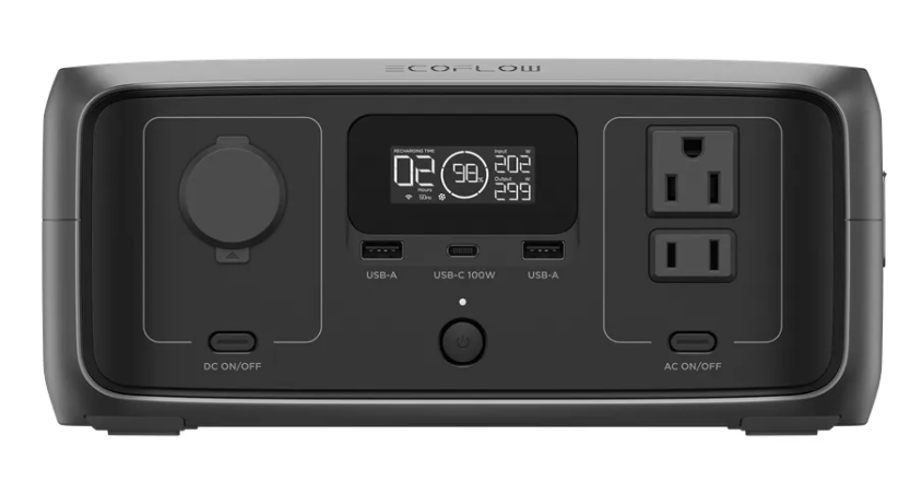 ESTACION DE ENERGIA PORTATIL ECOFLOW RIVER 3 600W 245Wh UPS C