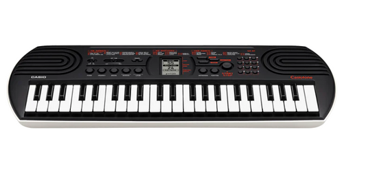 TECLADO CASIO SA-81 DE 44 TECLAS/ 32 SONIDOS / 100 TONOS / 10 MELODIAS / 50 RITMOS