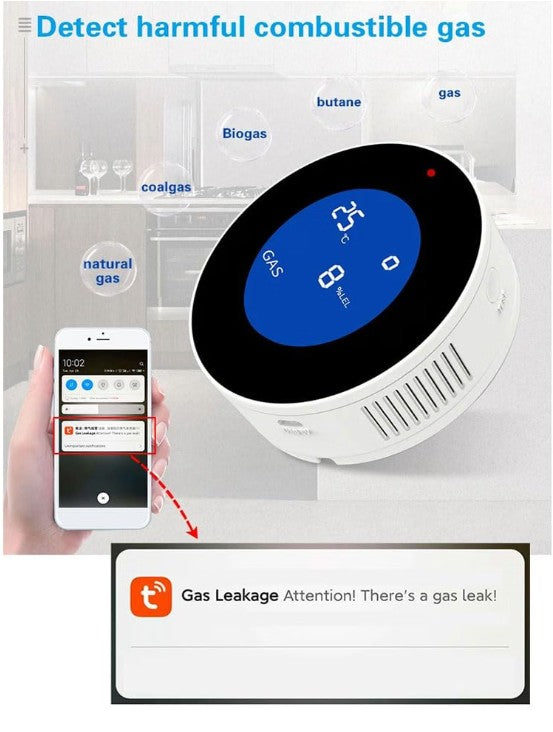 DETECTOR DE GAS INTELIGENTE