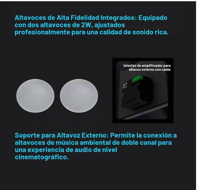 PANEL DE CONTROL INTELIGENTE 8" PRO