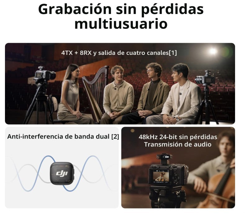 MICROFONO DJI MIC 3 (1 TX + 1 RX)