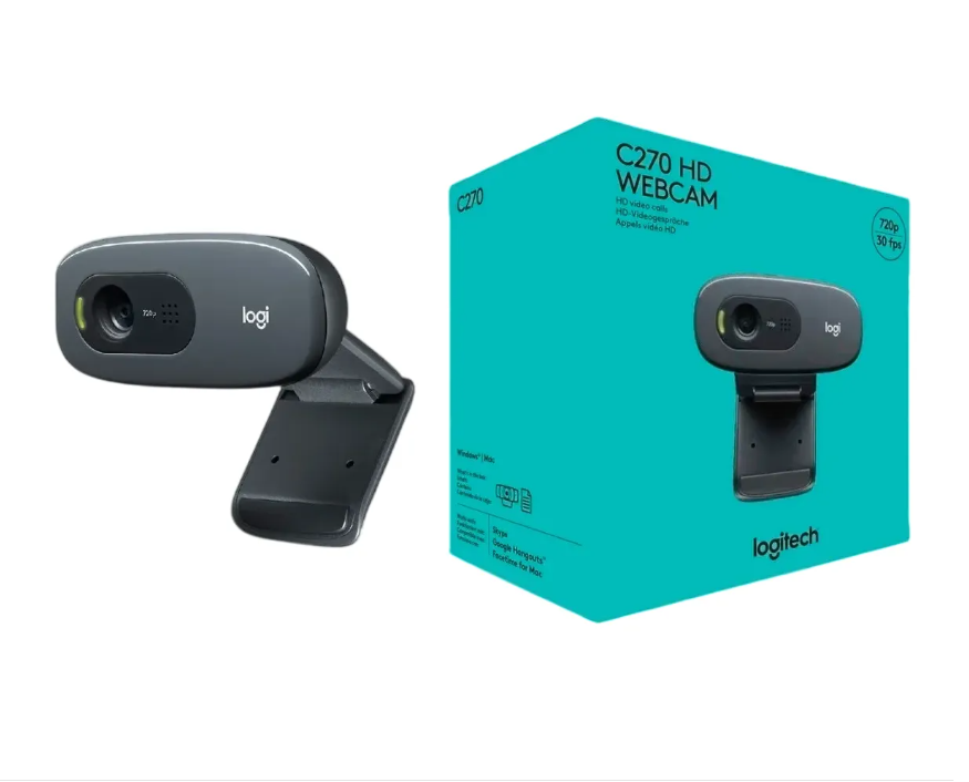 CAMARA WEB LOGITECH C270 HD 1280X720P USB 2.0