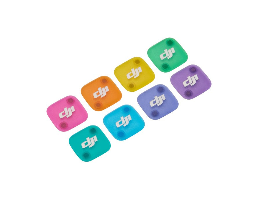 DJI MIC MINI 2 MULTI-COLOR MAGNETIC FRONT COVER PACK DE 8