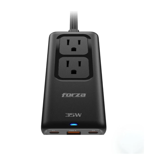 REGLETA FORZA CON CARGADOR RAPIDO 35W