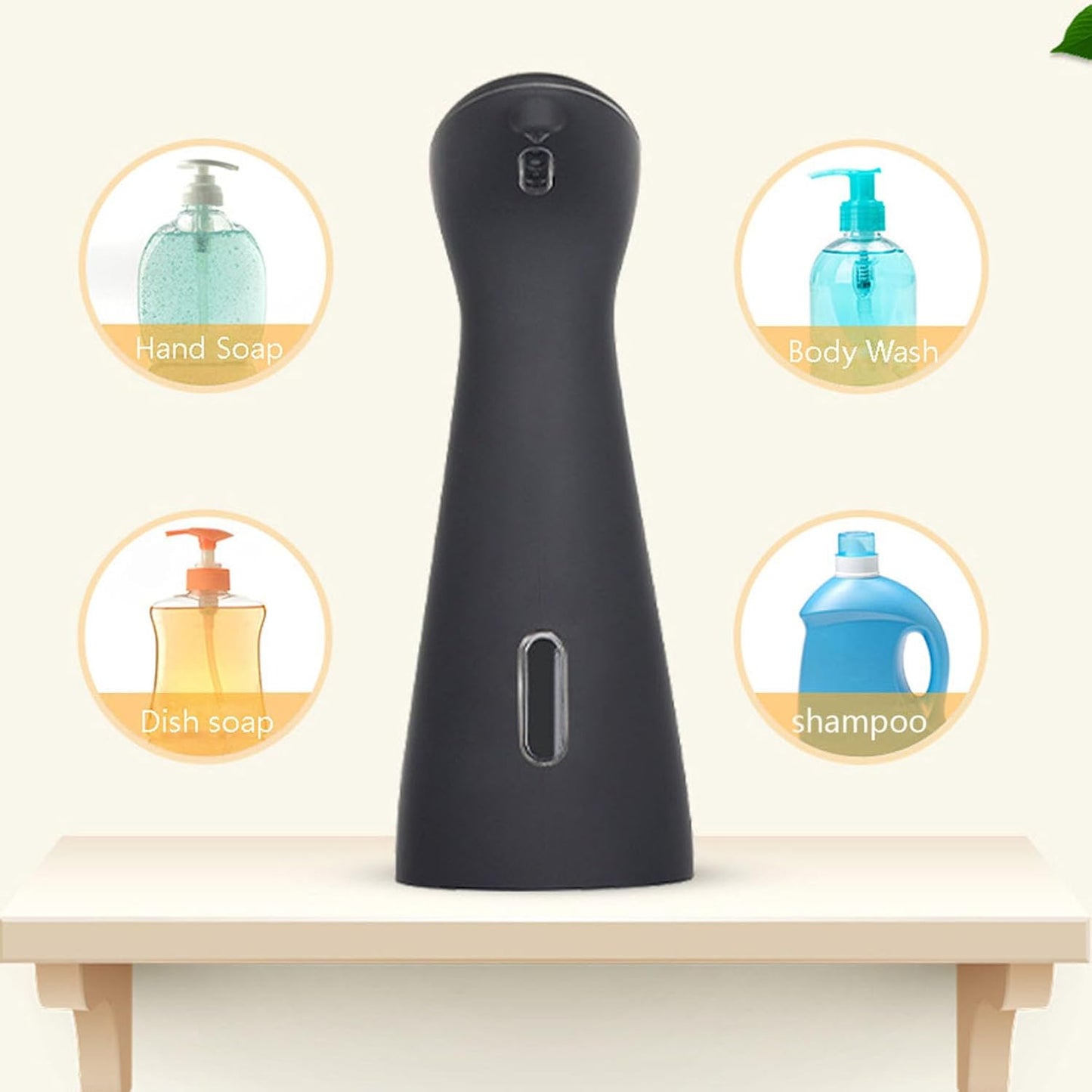 DISPENSADOR DE JABON LIQUIDO AUTOMATICO