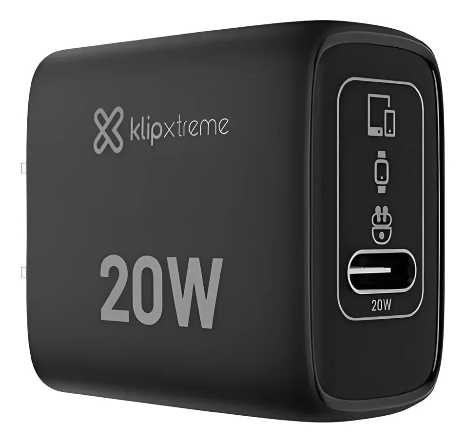 CARGADOR DE PARED KLIP XTREME 20W USB C