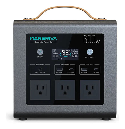 ESTACION DE ENERGIA MARSRIVA MP6 PLUS 600W 512WH