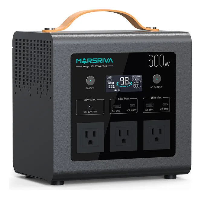 ESTACION DE ENERGIA MARSRIVA MP6 PLUS 600W 512WH