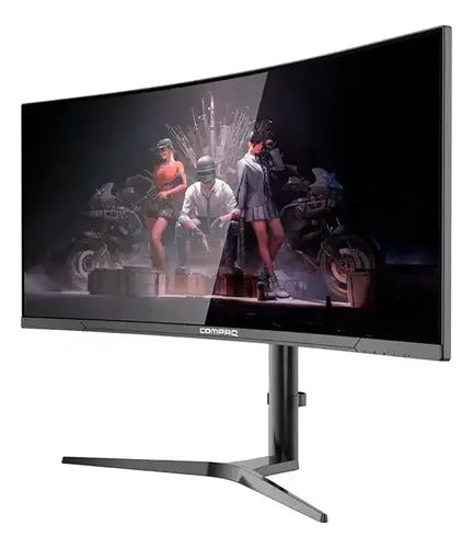 MONITOR 34 PULG CURVO VA WQHD 3440X1140 180HZ QM34CSW18C/7597871000367 COMPAQ