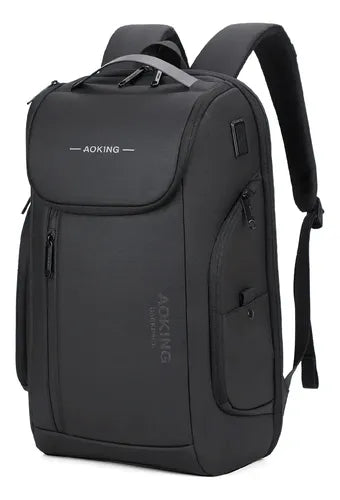 BOLSO NOTEBOOK AOKING SN4008 15.6 PULG EJECUTIVO POLIESTER NEGRO