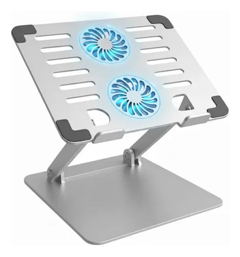 BASE PARA LAPTOP K286 CON DISIPADOR 360 GRADOS METALICA