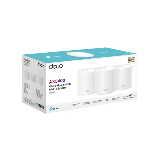 TP-LINK DECO X60 SISTEMA WIFI 3 PACK AX5400