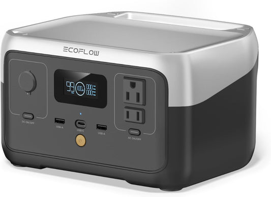 ESTACION DE ENERGIA PORTATIL ECOFLOW RIVER 2 600W 256 WH