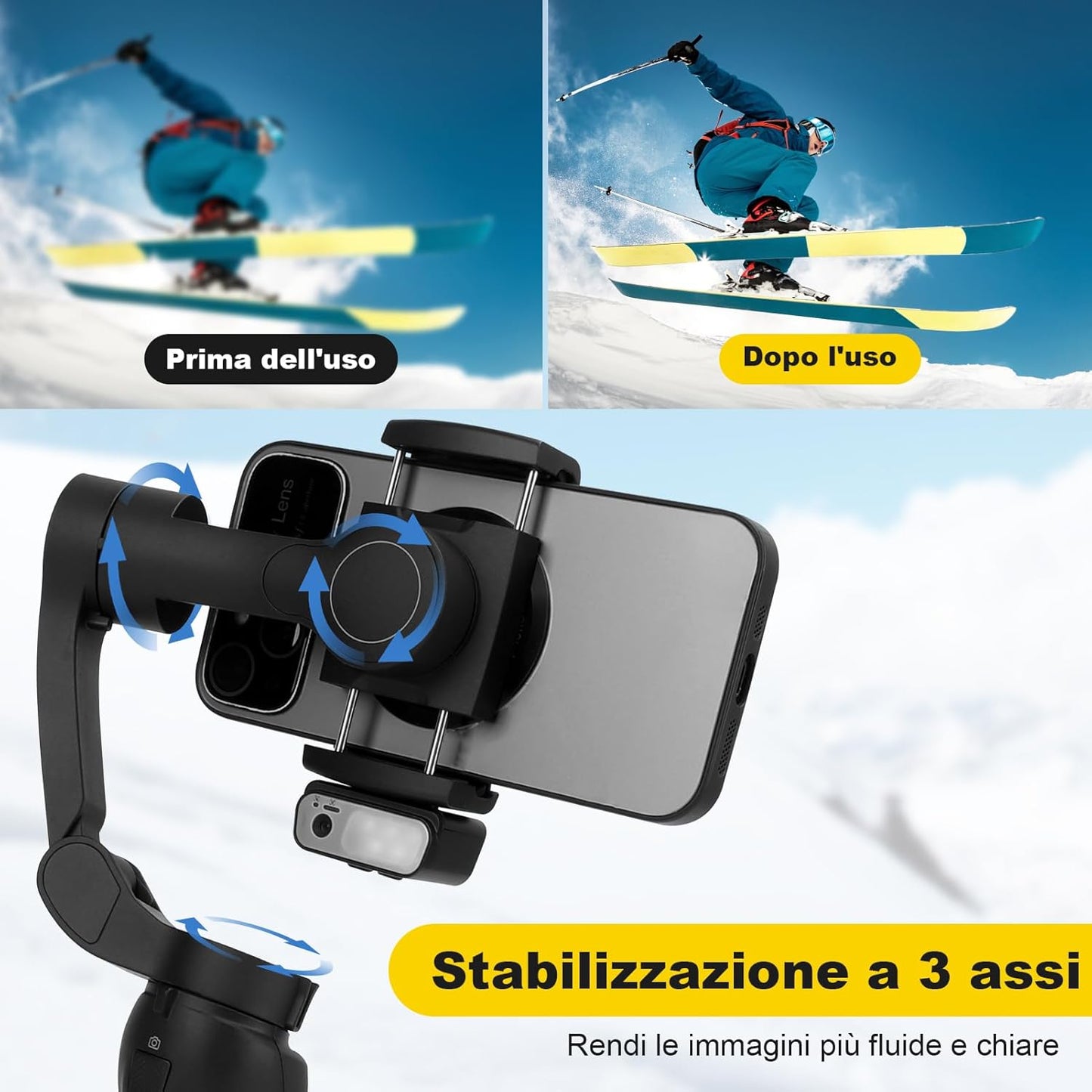 GIMBAL ESTABILIZADOR F12 PLUS AI