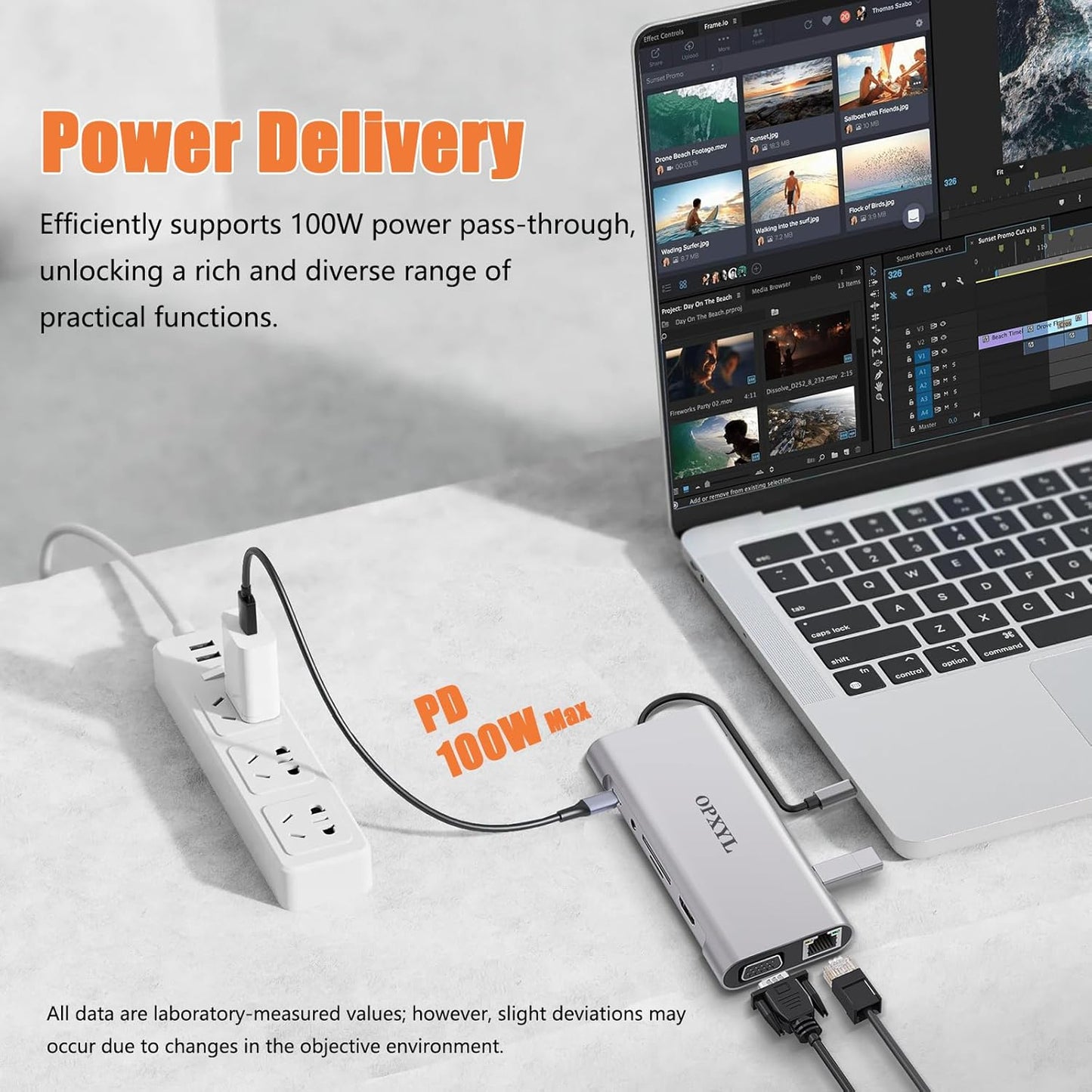 Hub 11 En 1 Usb C Adaptador Hdmi Vga Rj45 Sd Usb 3.0