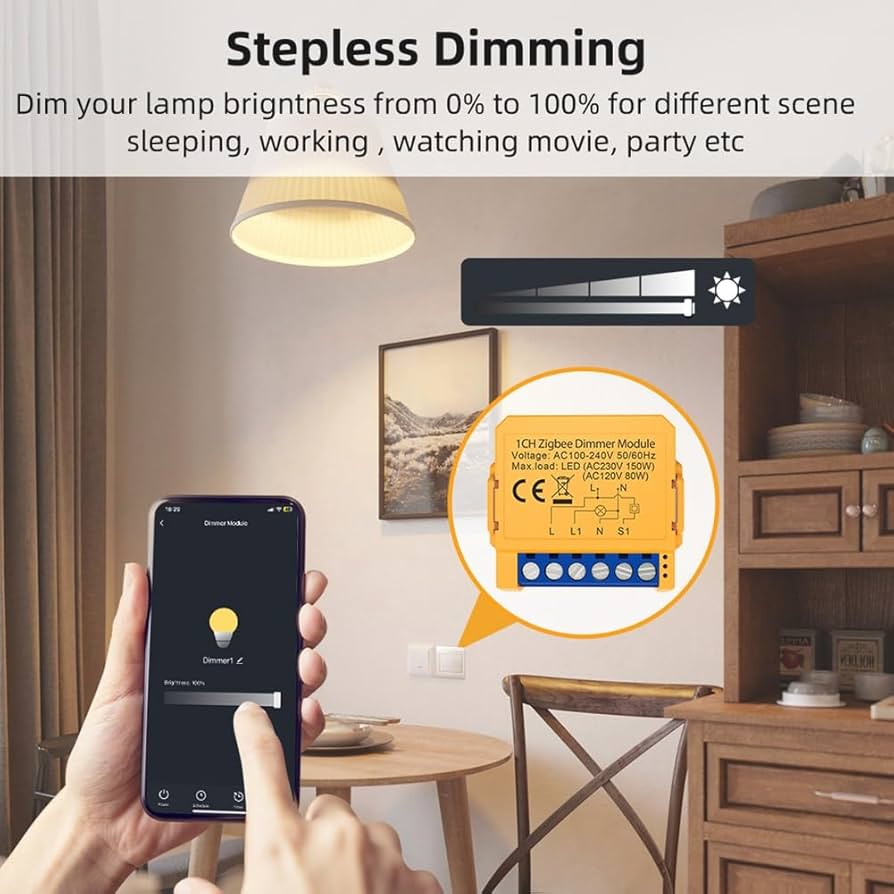 DIMMER ATENUADOR DE LUZ WIFI