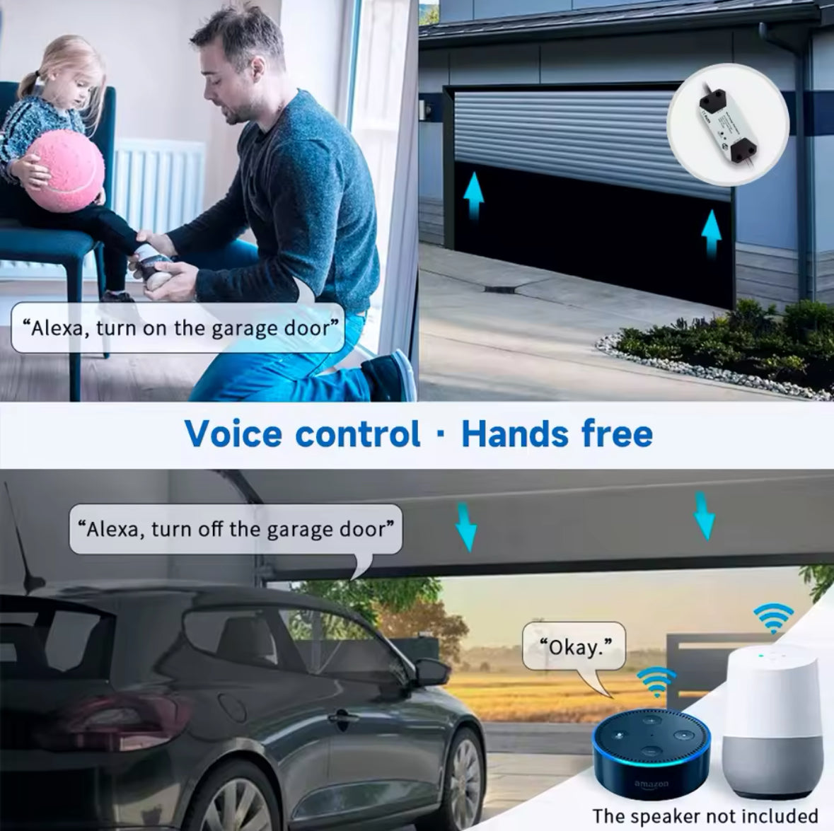 ABRIDOR INTELIGENTE PARA PORTON WIFI