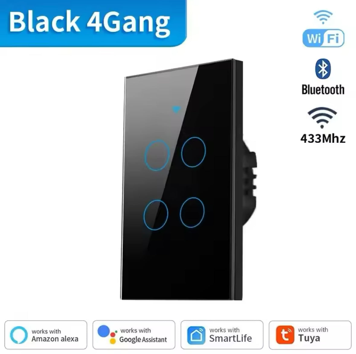 INTERRUPTOR APAGADOR INTELIGENTE WIFI SIN NEUTRO