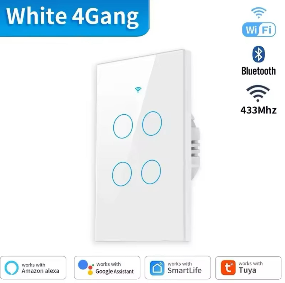 INTERRUPTOR APAGADOR INTELIGENTE WIFI SIN NEUTRO