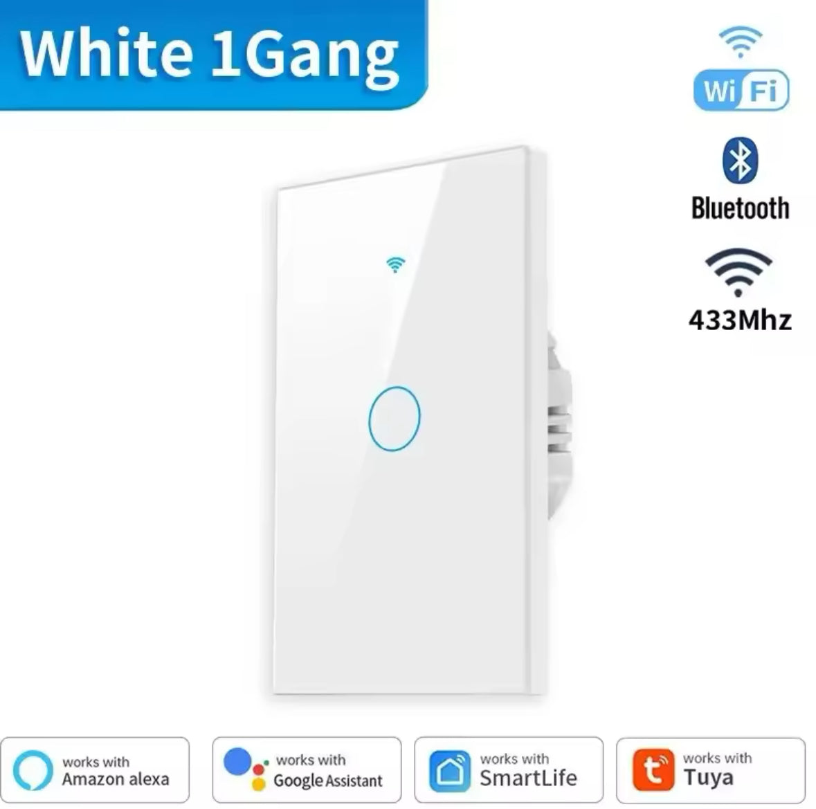 INTERRUPTOR APAGADOR INTELIGENTE WIFI SIN NEUTRO