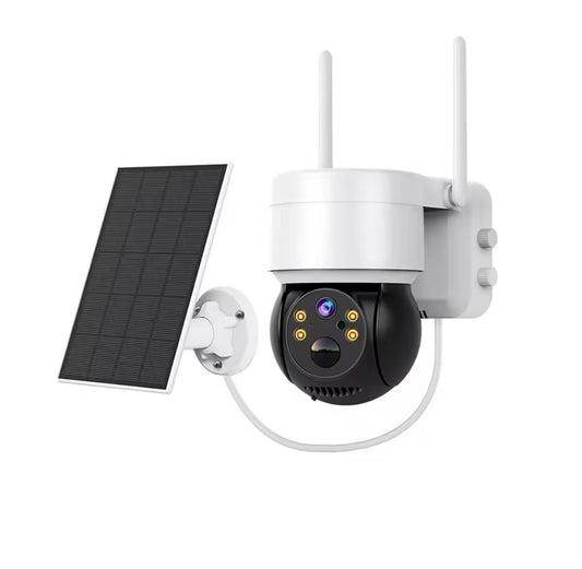 CAMARA CON PANEL SOLAR PARA EXTERIORES
