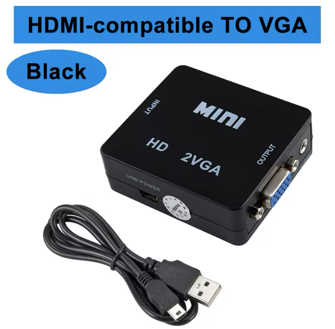 CONVERTIDOR DE HDMI A VGA