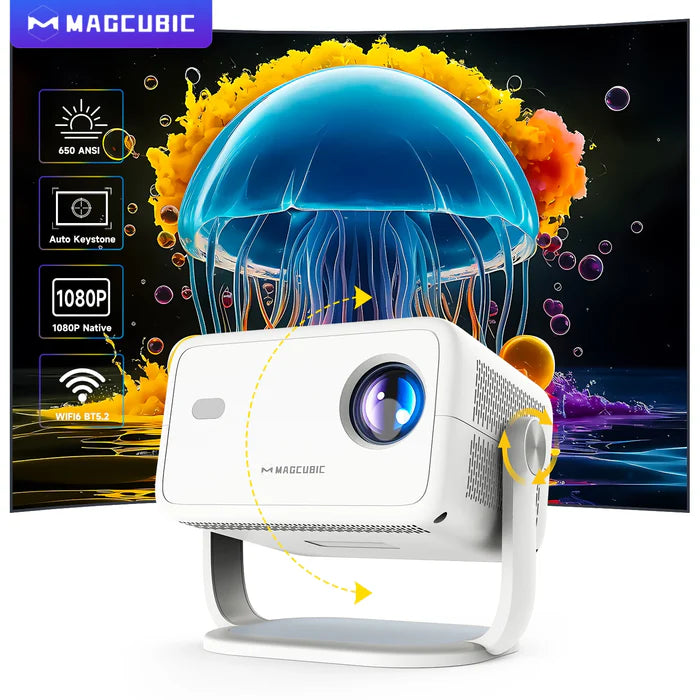 PROYECTOR MAGCUBIC L018 PRO ANDROID 650 ANSI