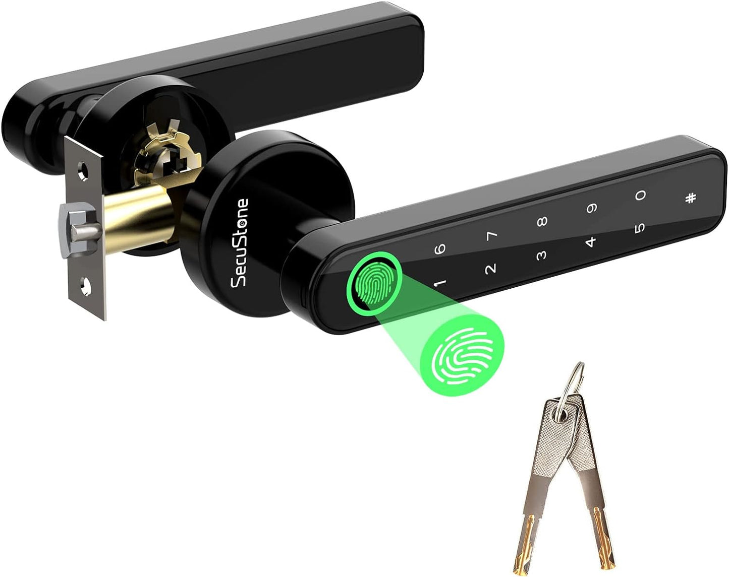 CERRADURA DE PUERTA INTELIGENTE DE MANILLA BLUETOOTH