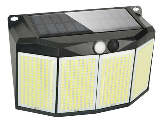 REFLECTOR DE PANEL SOLAR CON SENSOR DE MOVIMIENTO 576 LED