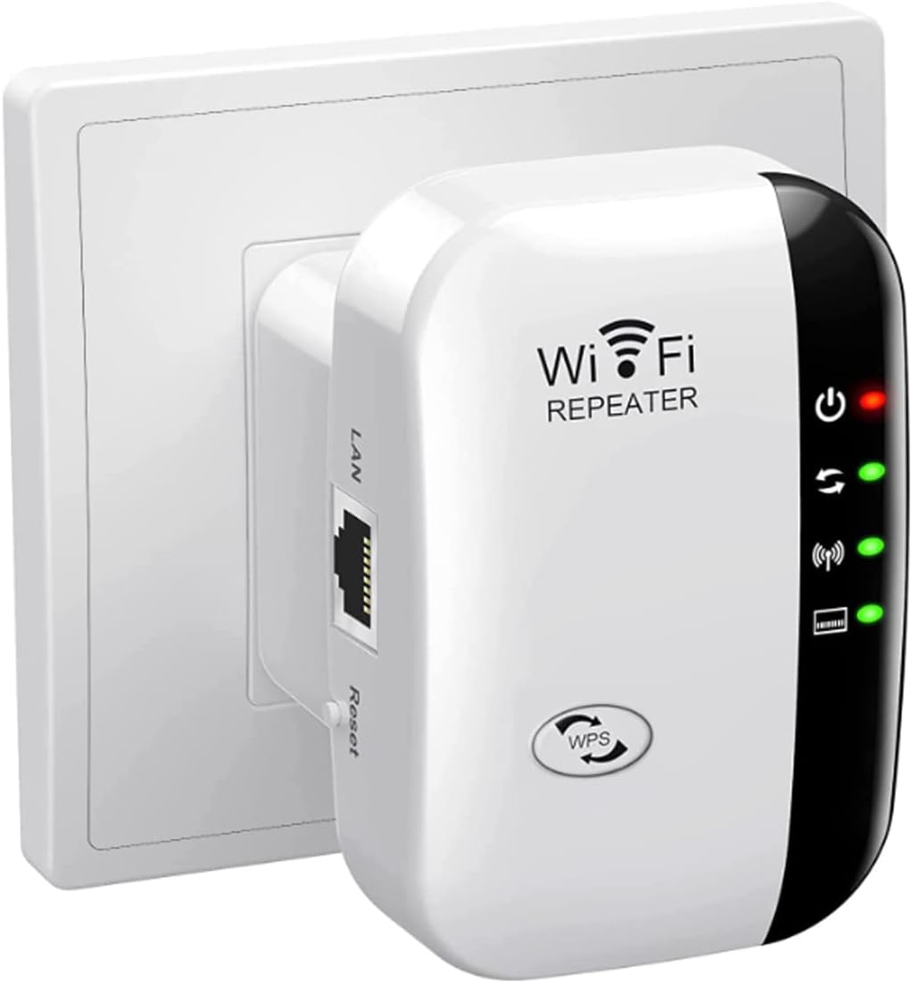 AMPLIADOR DE SEÑAL REPETIDOR WIFI 300 MBPS