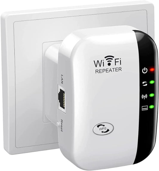 AMPLIADOR DE SEÑAL REPETIDOR WIFI 300 MBPS
