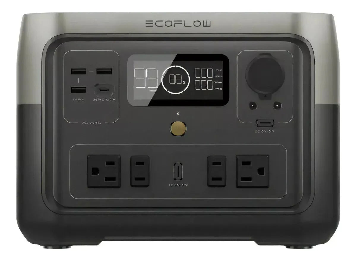 ESTACION DE ENERGIA PORTATIL ECOFLOW RIVER 2 MAX 1000W 512 WH