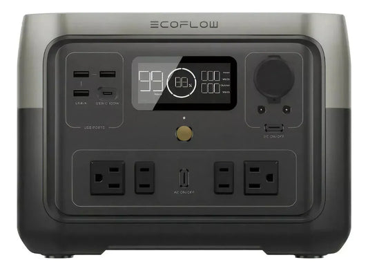 ESTACION DE ENERGIA PORTATIL ECOFLOW RIVER 2 MAX 1000W 512 WH