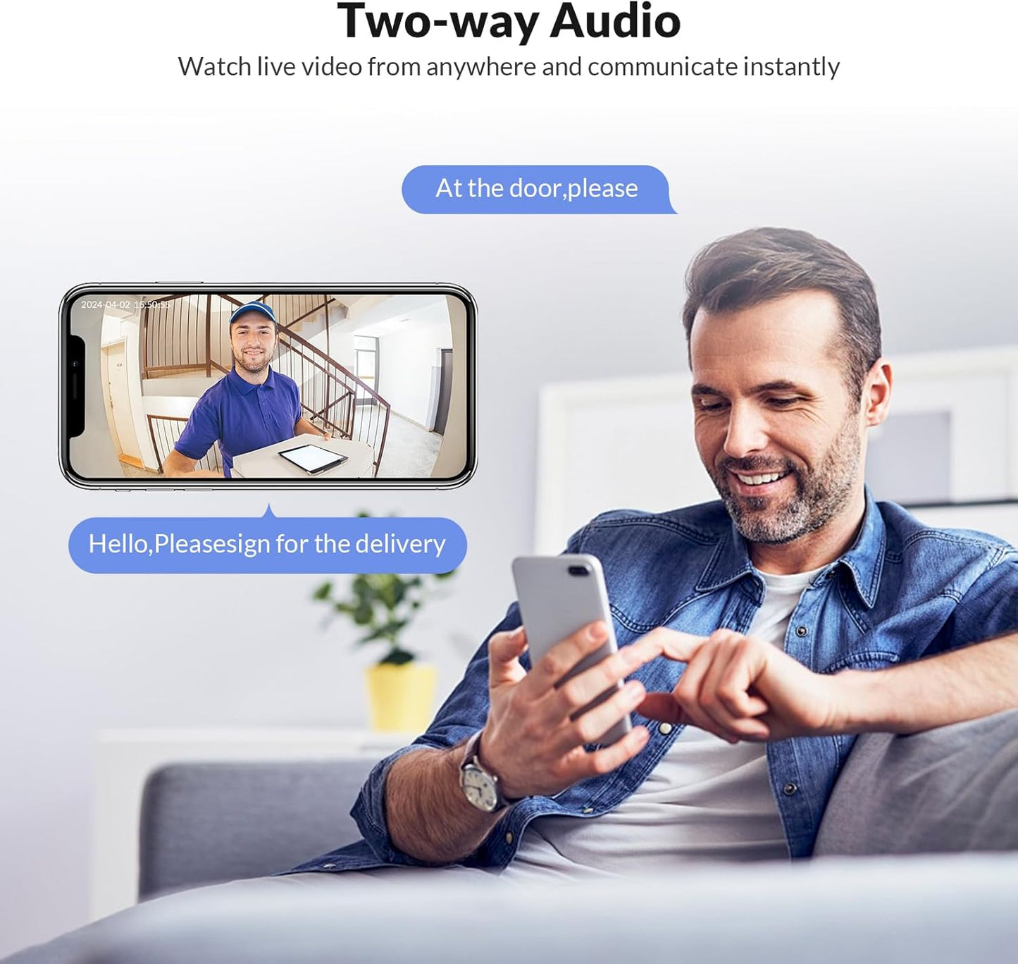 TIMBRE CON CAMARA WIFI