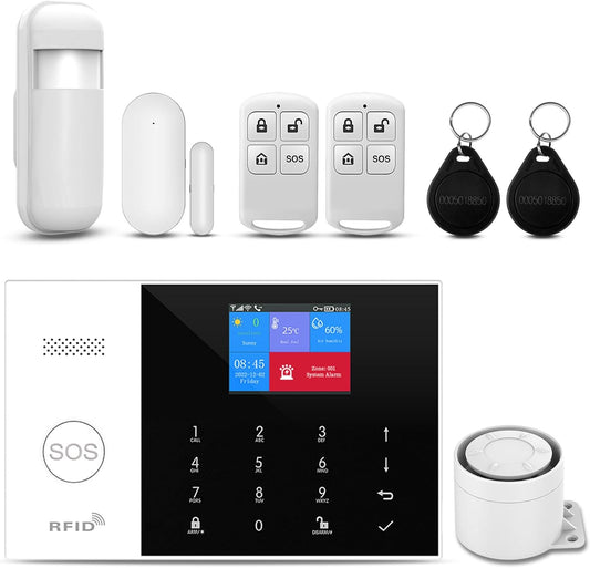 SISTEMA DE ALARMA GSM WIFI TUYA SMART