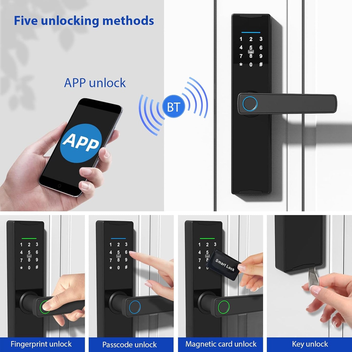 CERRADURA DE PUERTA INTELIGENTE WIFI
