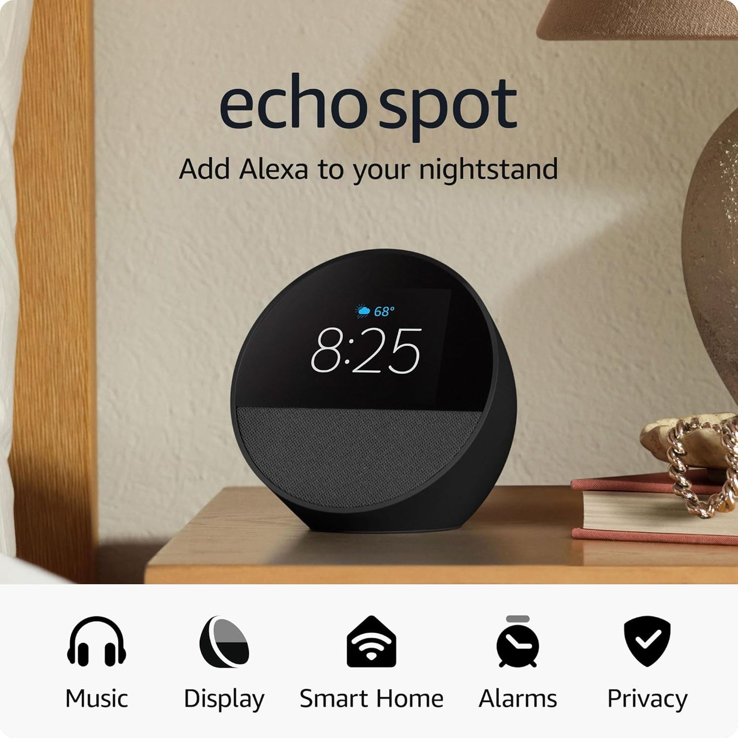 AMAZON ALEXA ECHO SPOT