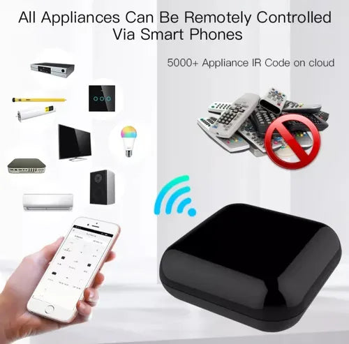 CONTROL REMOTO INTELIGENTE WIFI INFRARROJO IR + RF