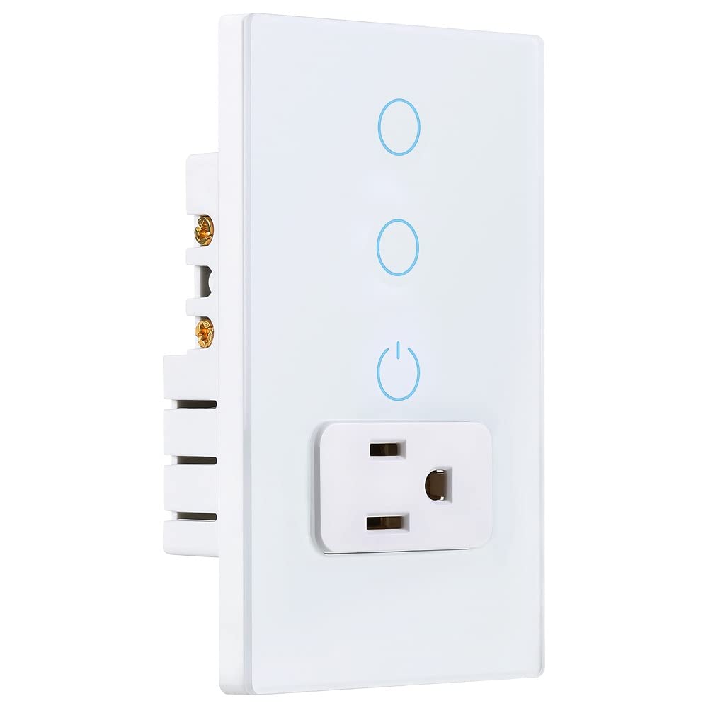 INTERRUPTOR APAGADOR INTELIGENTE CON ENCHUFE WIFI