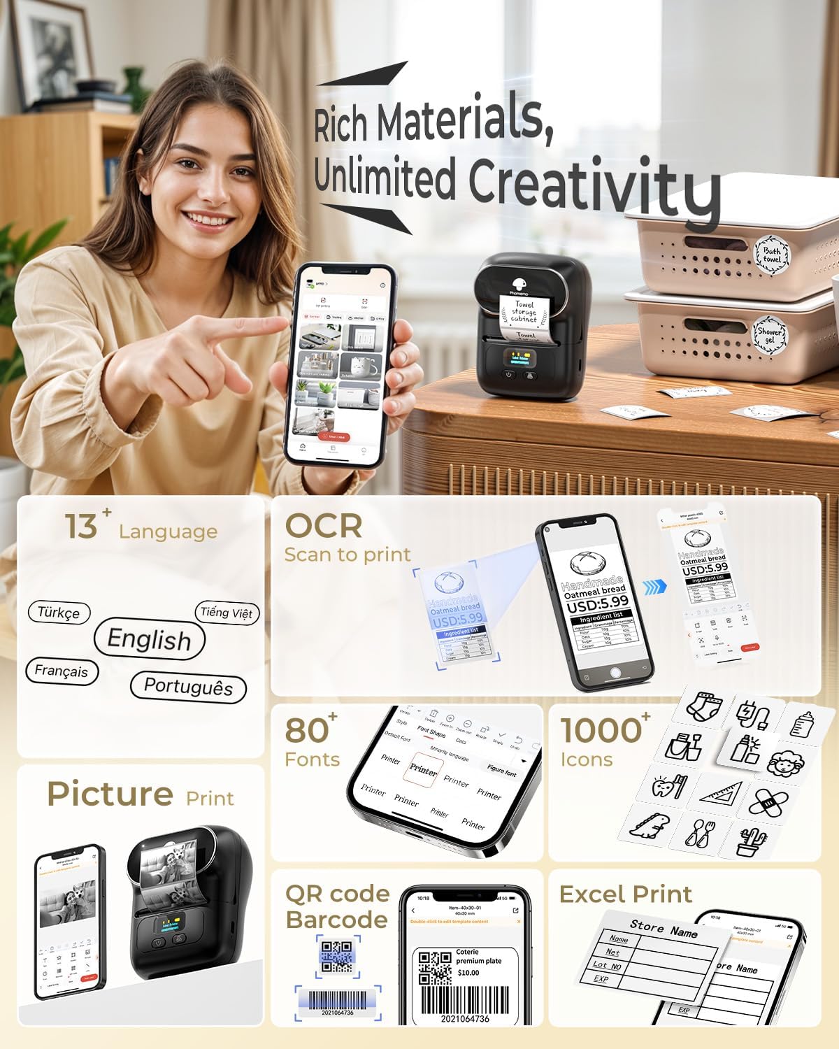 IMPRESORA PHOMEMO M110