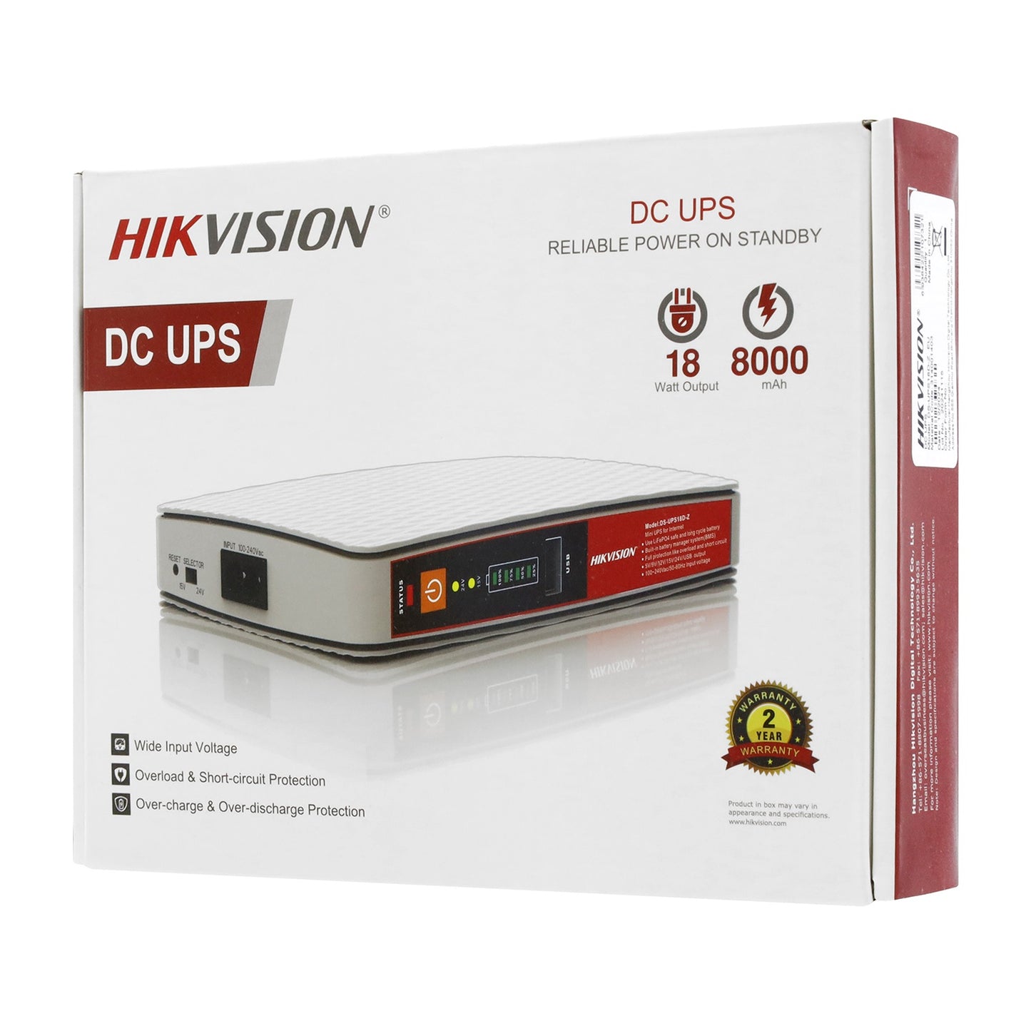 UPS MINI HIKVISION DS-UPS18D-Z 8000MAH 18W