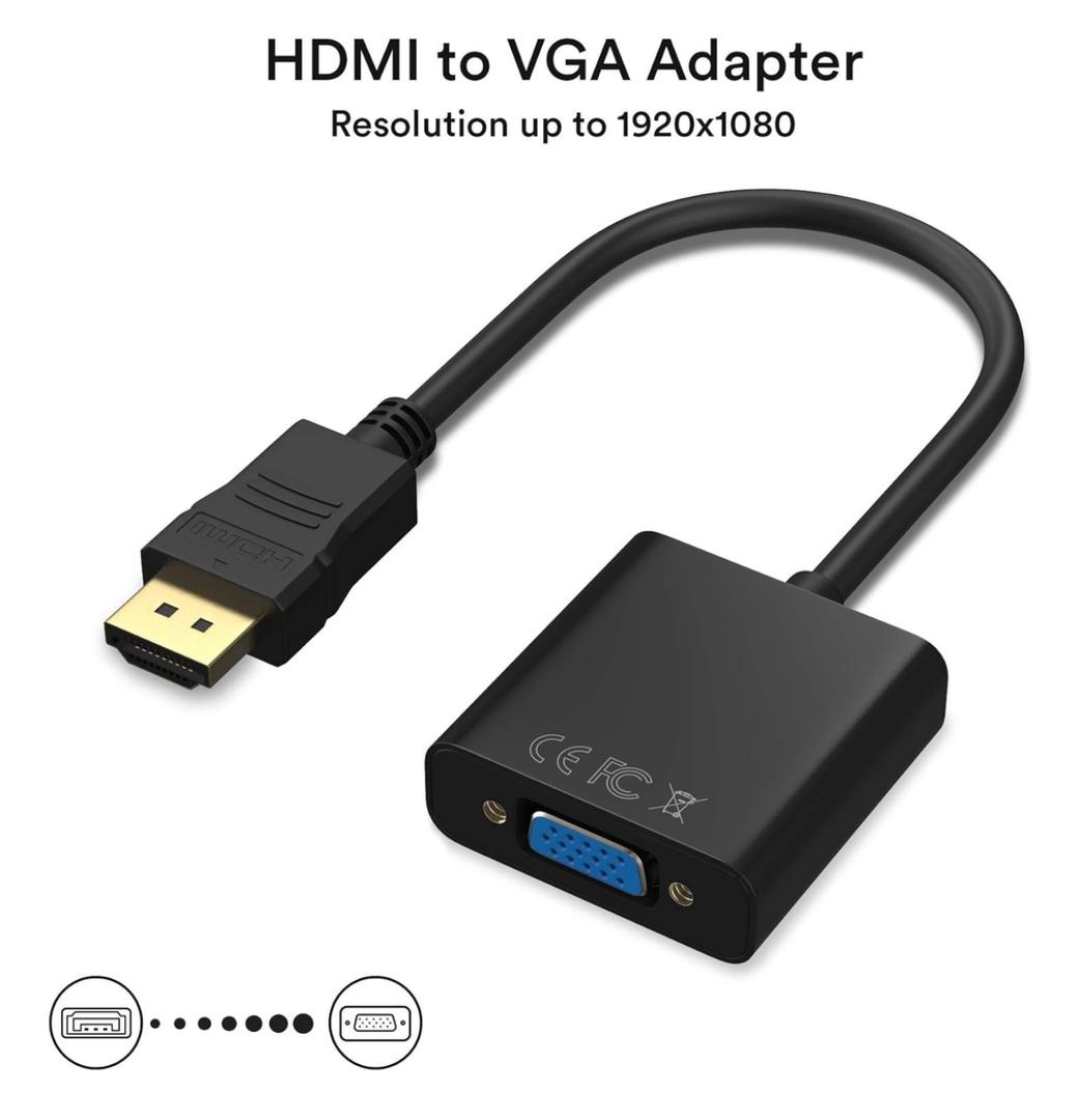 Cable HDMI adaptador VGA