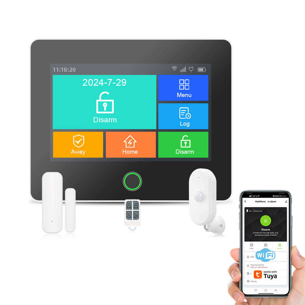 SISTEMA DE ALARMA INTELIGENTE WIFI/GSM CON PANTALLA TACTIL